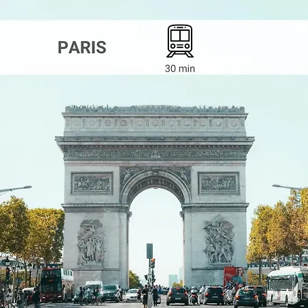 Апартаменты Le Duplex , Proche Gare Rer, Parking, Arrivee Autonome